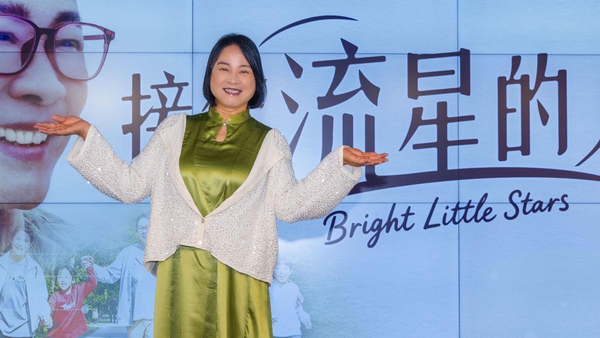 陸小芬久違拍攝電視劇。(圖/大愛提供)