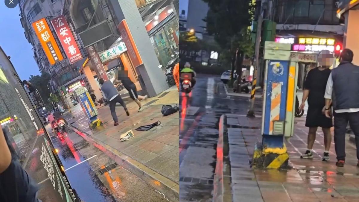 桃園客運爆司機打人!街頭全武行 學生頭遭重擊「鼻血噴出」