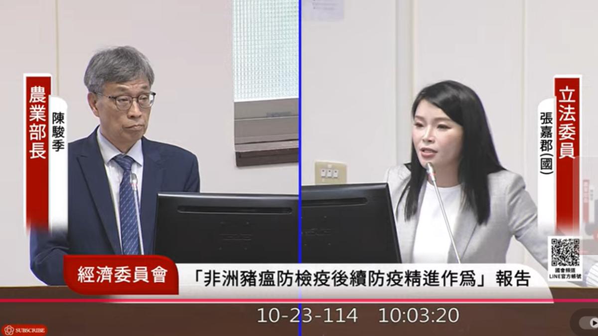 為何不全禁?藍委爆全台僅8%廚餘養豬 陳駿季:有一定規範