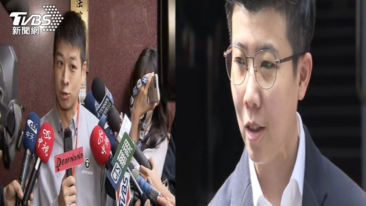 許甫認為有人刻意放風聲，並提醒苗博雅要「小心」。（圖／TVBS）