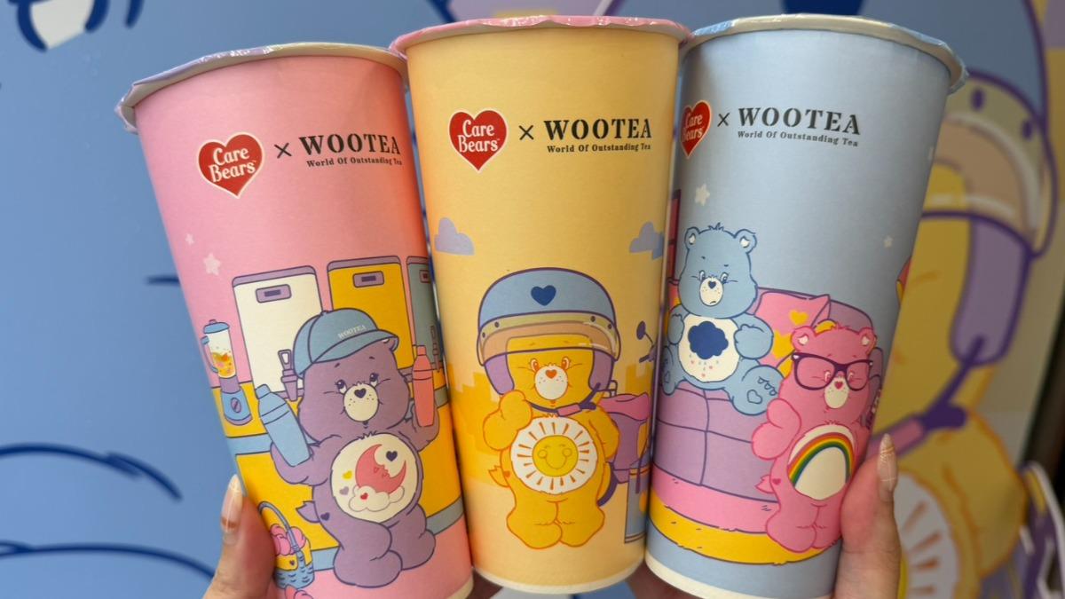手搖聯名經典角色Care Bears。(圖/業者提供)