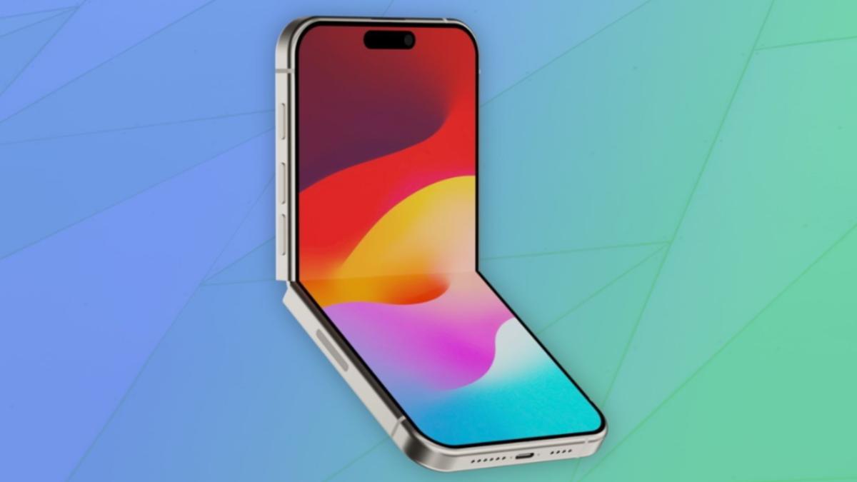 爆料稱蘋果2028年打算推出翻蓋機。（圖／翻攝自appleinsider.com）