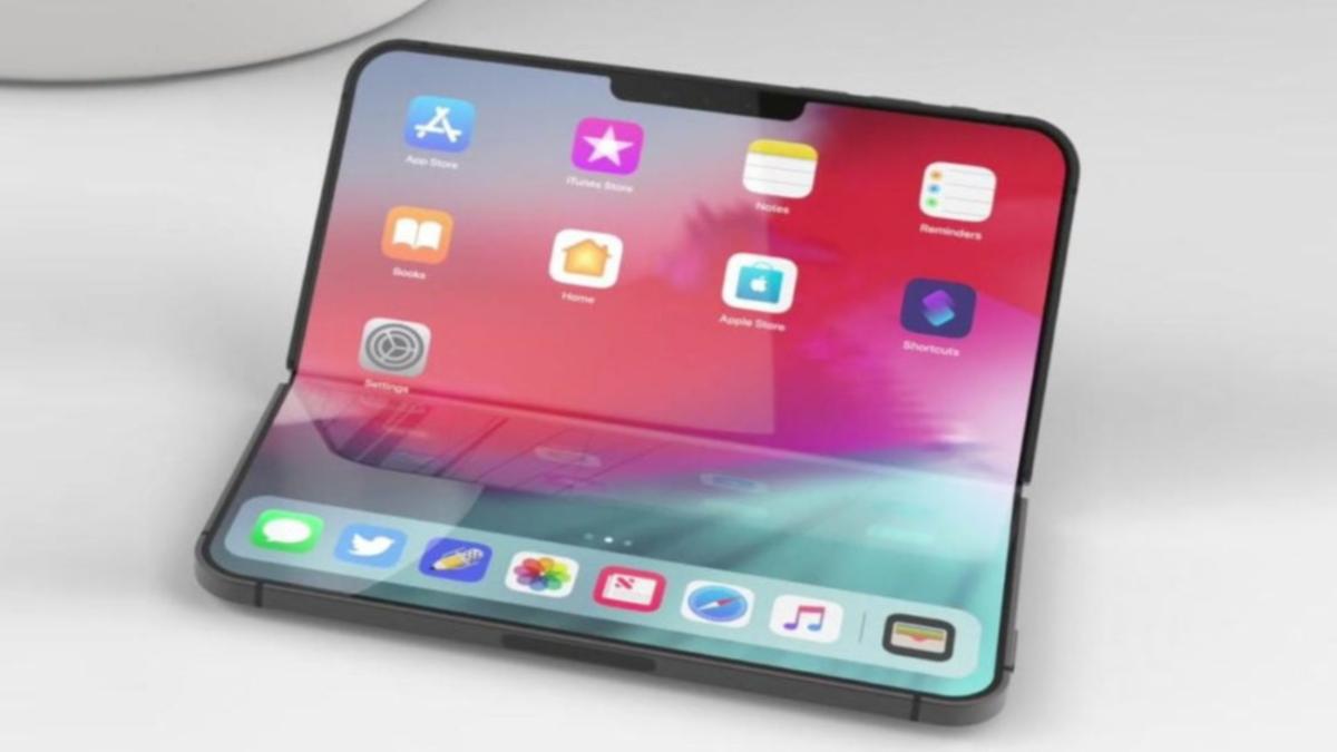 爆料指出，首款摺疊式iPhone將於2026年問世。（圖／翻攝自Ｘ＠GoTechOficial）