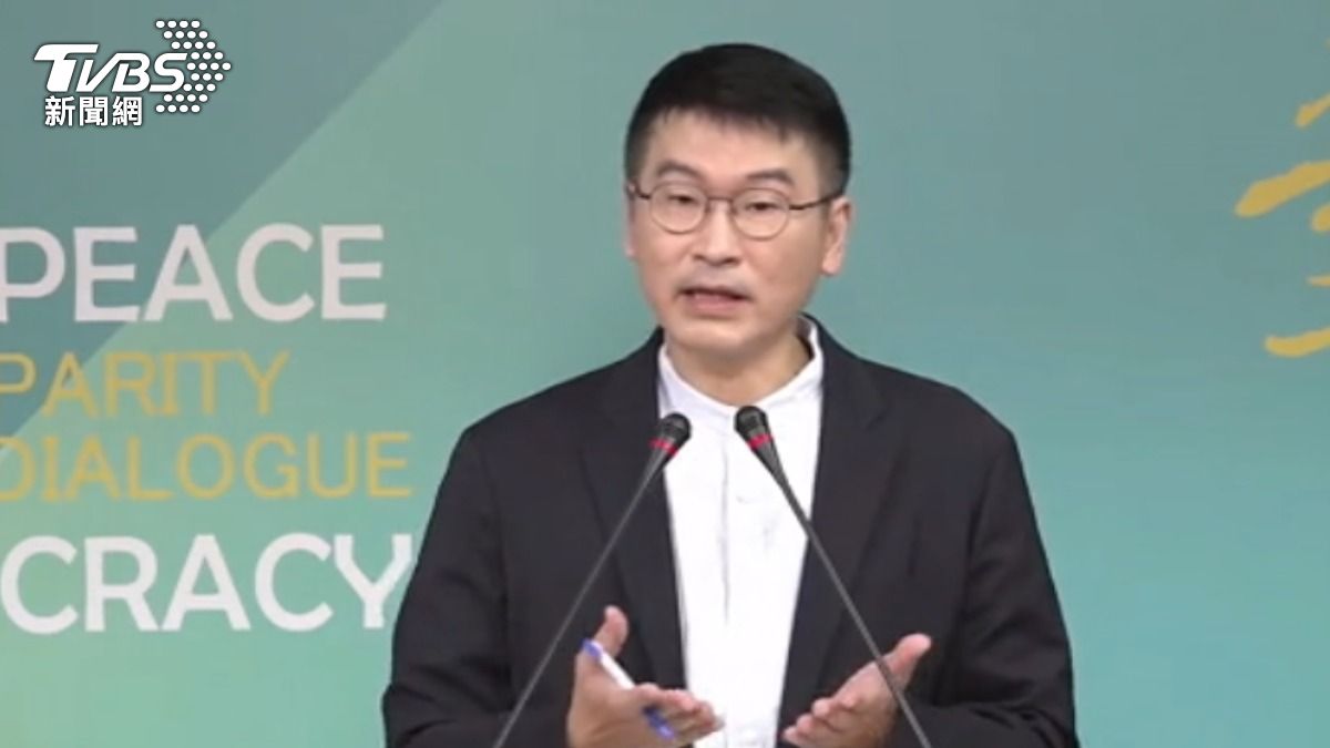 陸委會副主委梁文傑。(圖/TVBS)