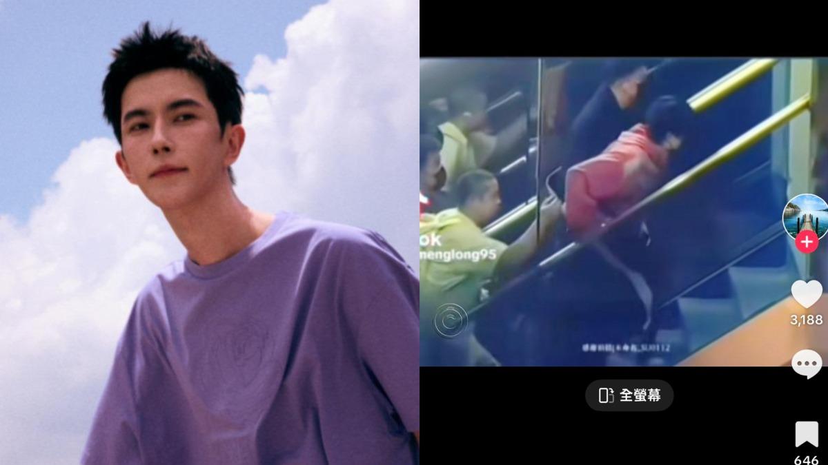 于朦朧生前畫面疑流出！「跛腳上樓」虛弱慘樣曝　遭黑衣男架著走