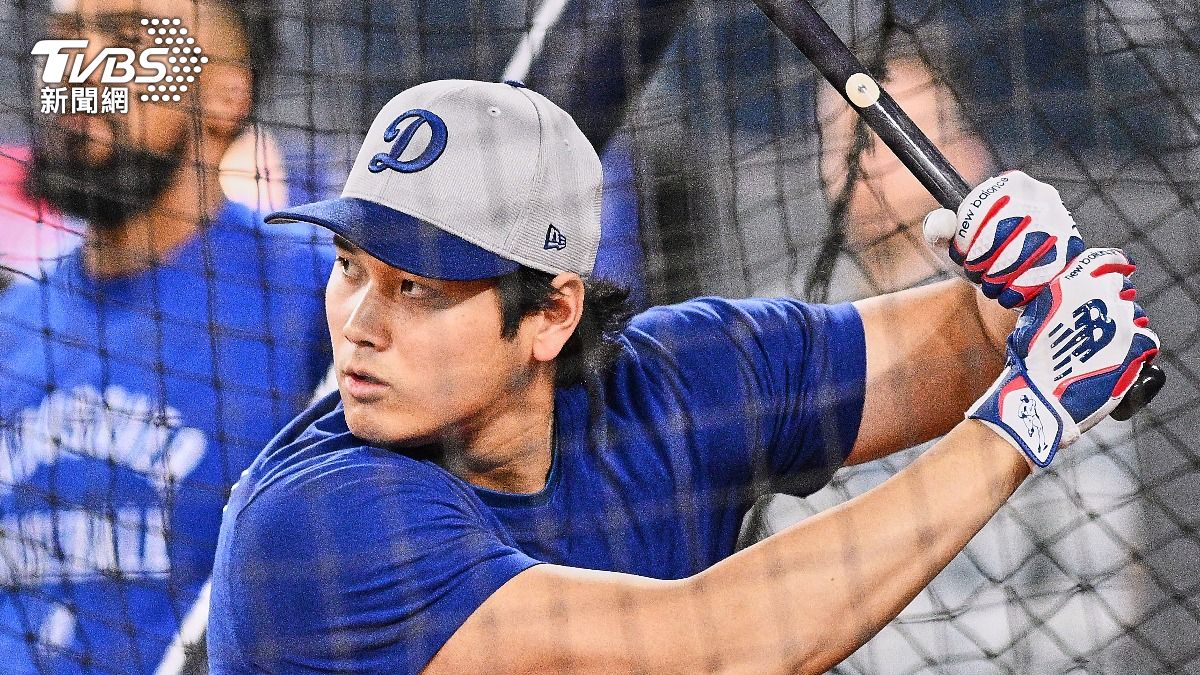 洛杉磯道奇隊球員大谷翔平。(圖/達志影像美聯社)