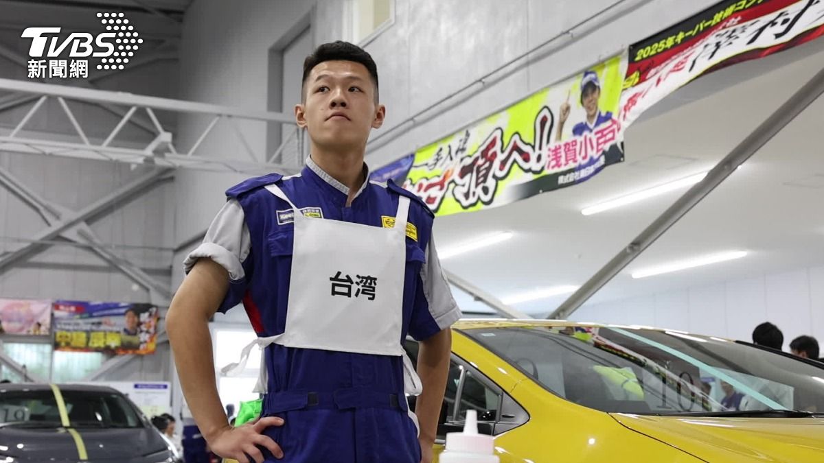 年僅20歲台灣參賽者張震峻,一舉奪下海外賽冠軍。(圖/TVBS)