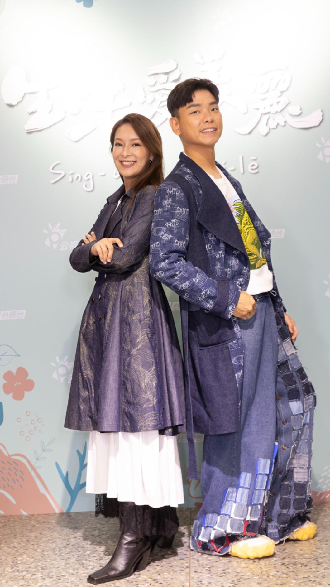 八弟(右)、陳瑋薇。(圖/公視台語台提供)
