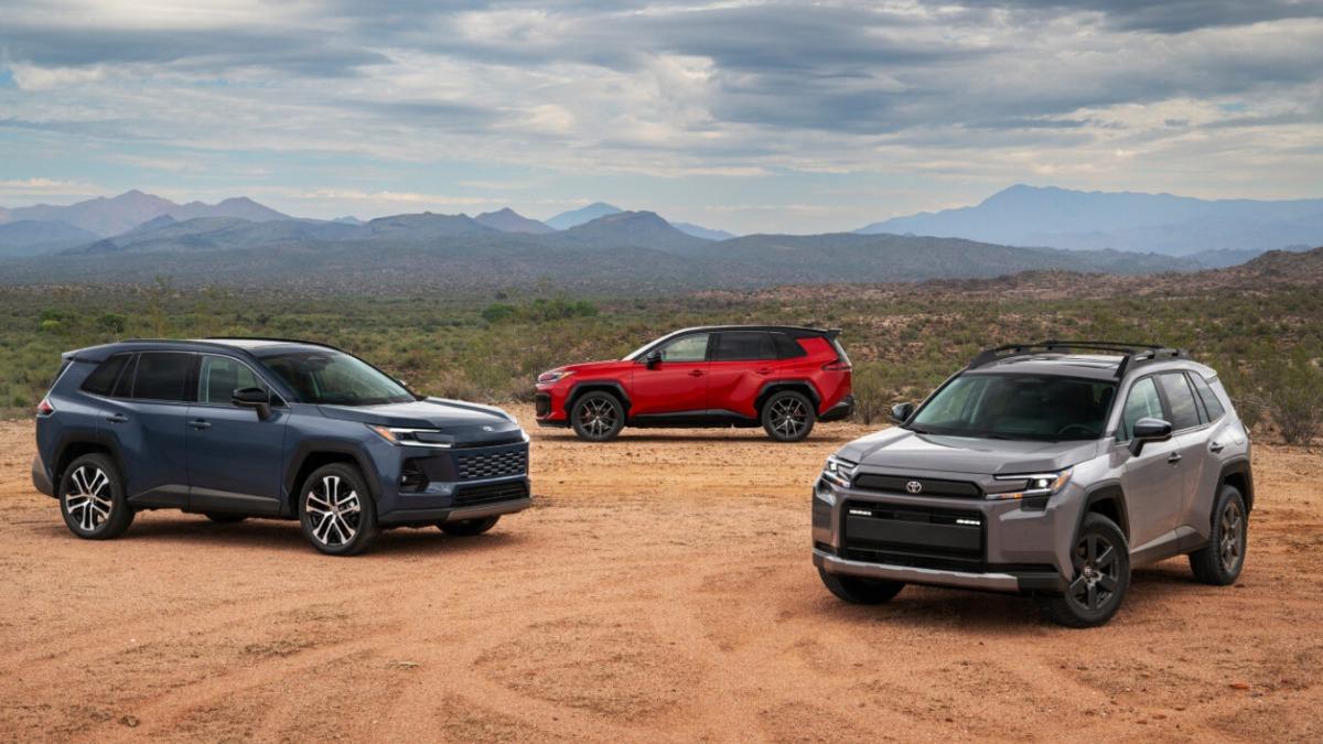 美規RAV4上市分為Core、Woodland跟Sport等三種外觀風格。(圖/Toyota提供)