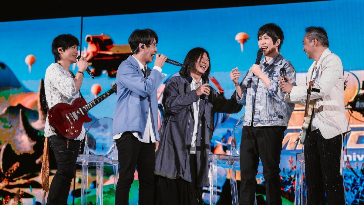 五月天昨起一連3天在廈門開唱。(圖/翻攝自相信音樂臉書)