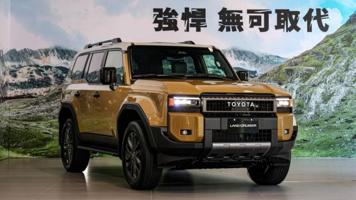 越野玩家等候多時的Toyota Land Cruiser 250(國內稱Land Cruiser)雖然終於在台灣登場,並開出建議售價288萬元。(圖/和泰汽車)