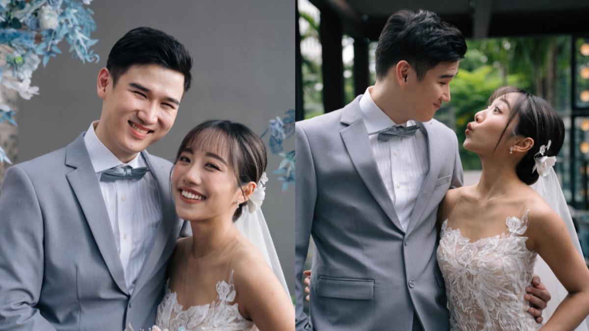 學霸女星結婚了!曬絕美婚紗「老公長相曝」 感性告白:曾害怕承諾