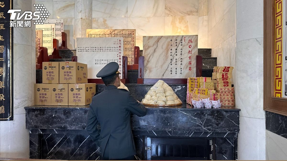 金防部指揮官黃先任中將。（圖／程子奕攝）