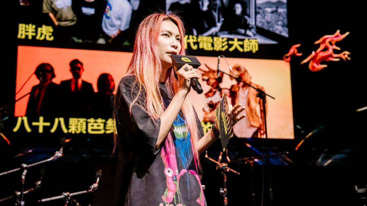 本屆金音獎主席為Tizzy Bac主唱惠婷。(圖/必應創造提供)
