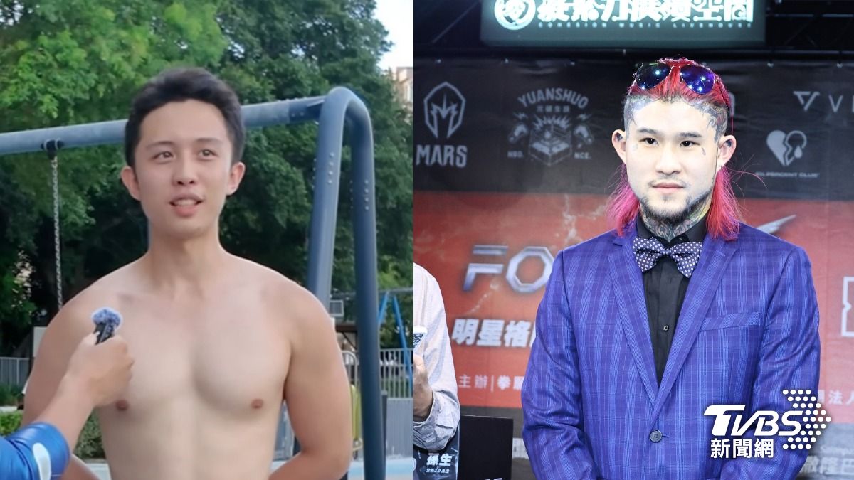 孫安佐（左）停工許久，經紀人重讀天月曝光近況。（圖／張哲鳴攝）