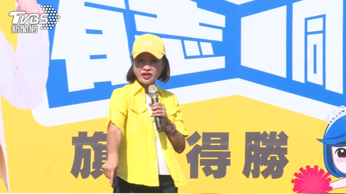 「光復高雄準備好」，柯志恩選市長造勢起跑。（圖／TVBS）