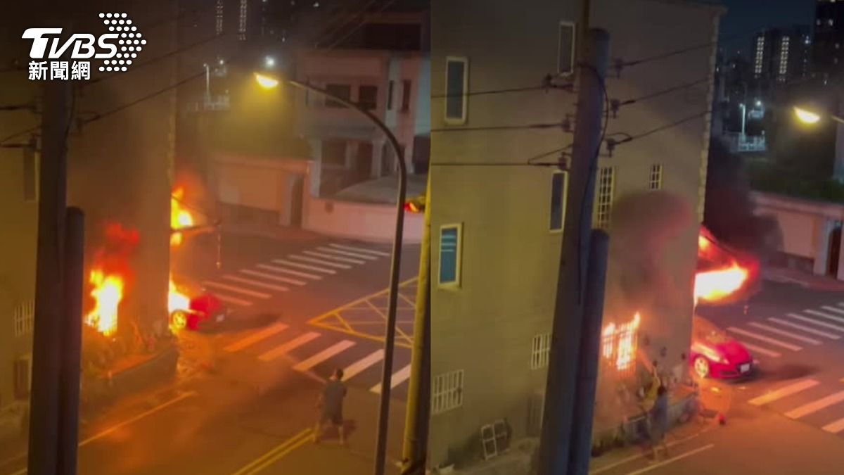 台中民宅火災!烈焰狂竄一家6口逃命 愛貓死亡留4隻奶貓
