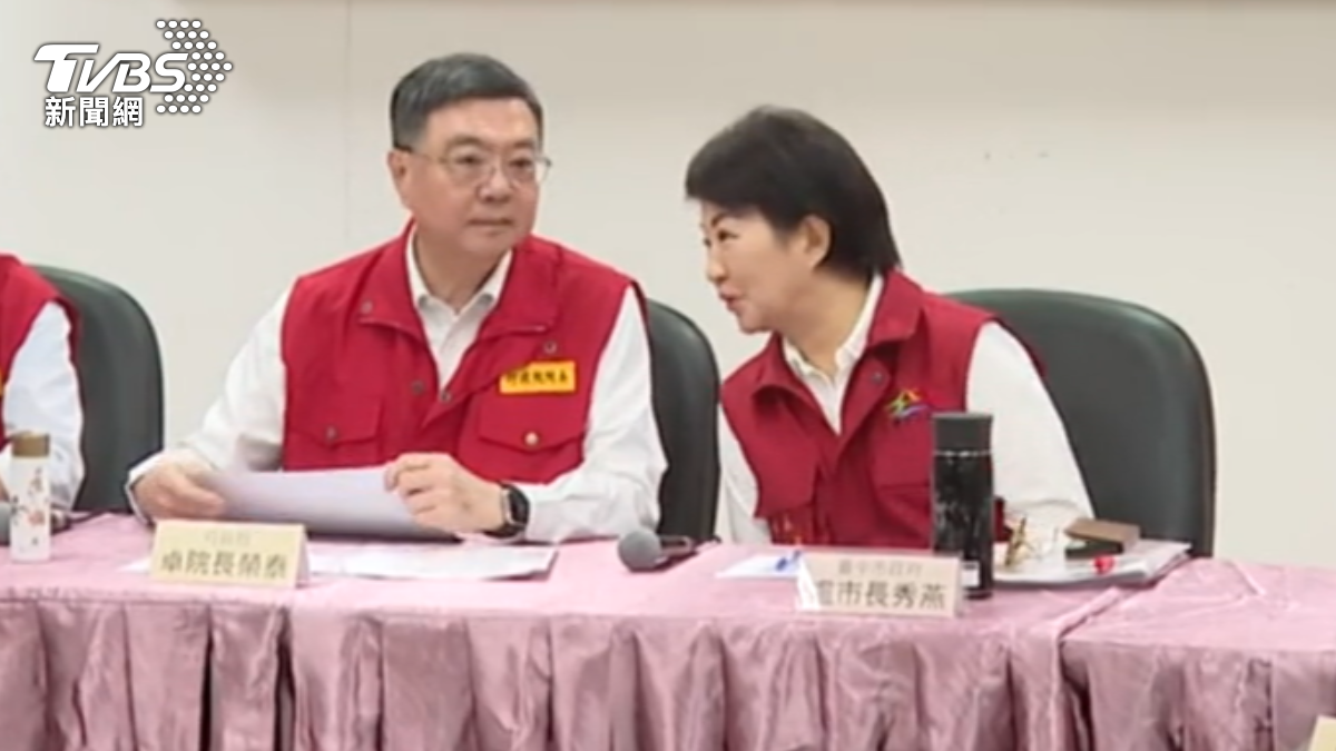 台中市長盧秀燕。（圖／TVBS）