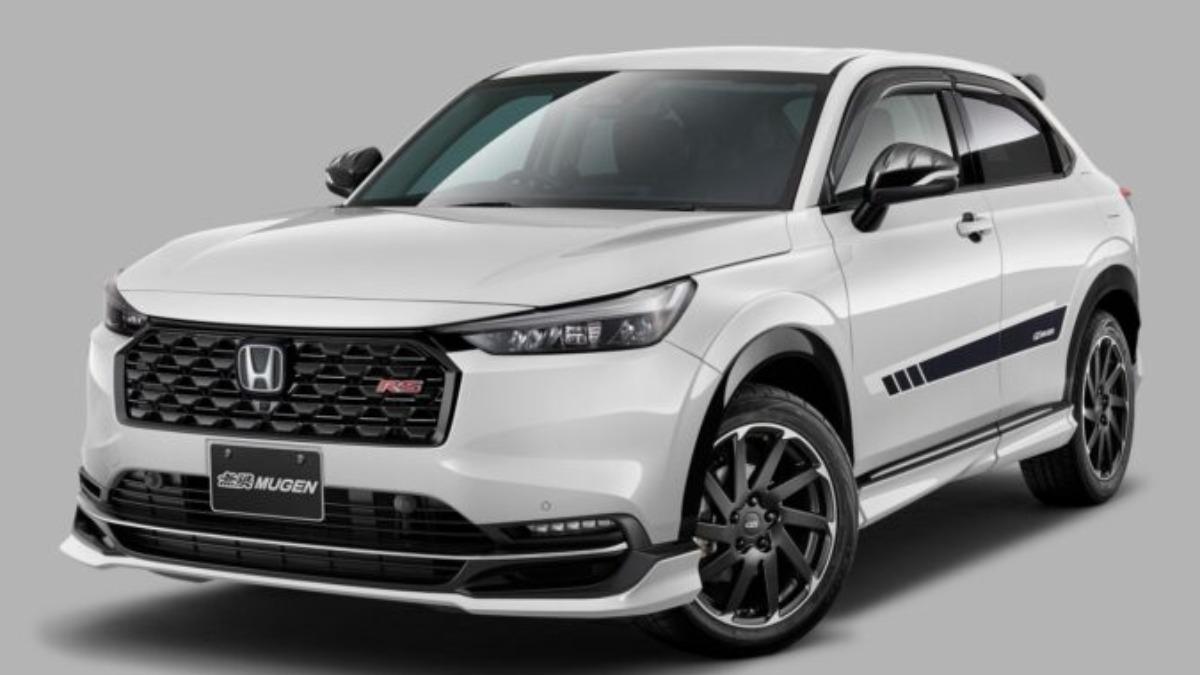 Mugen推出HR-V e:HEV RS專用空力套件。(圖/ Honda)