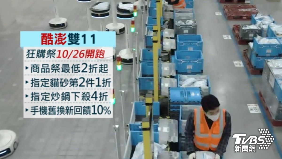 明明還沒到11月，但電商就提早祭優惠。（圖／TVBS）