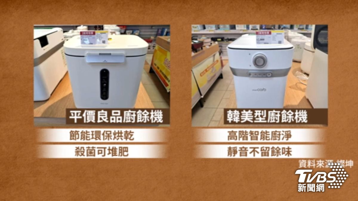 廚餘機詢問度增加。(圖/TVBS)