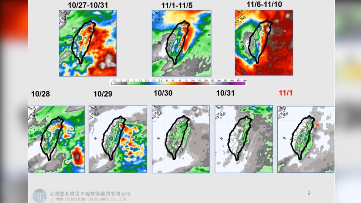 天氣／雨還沒停「可能還有新颱風」！未來10天模擬路徑曝