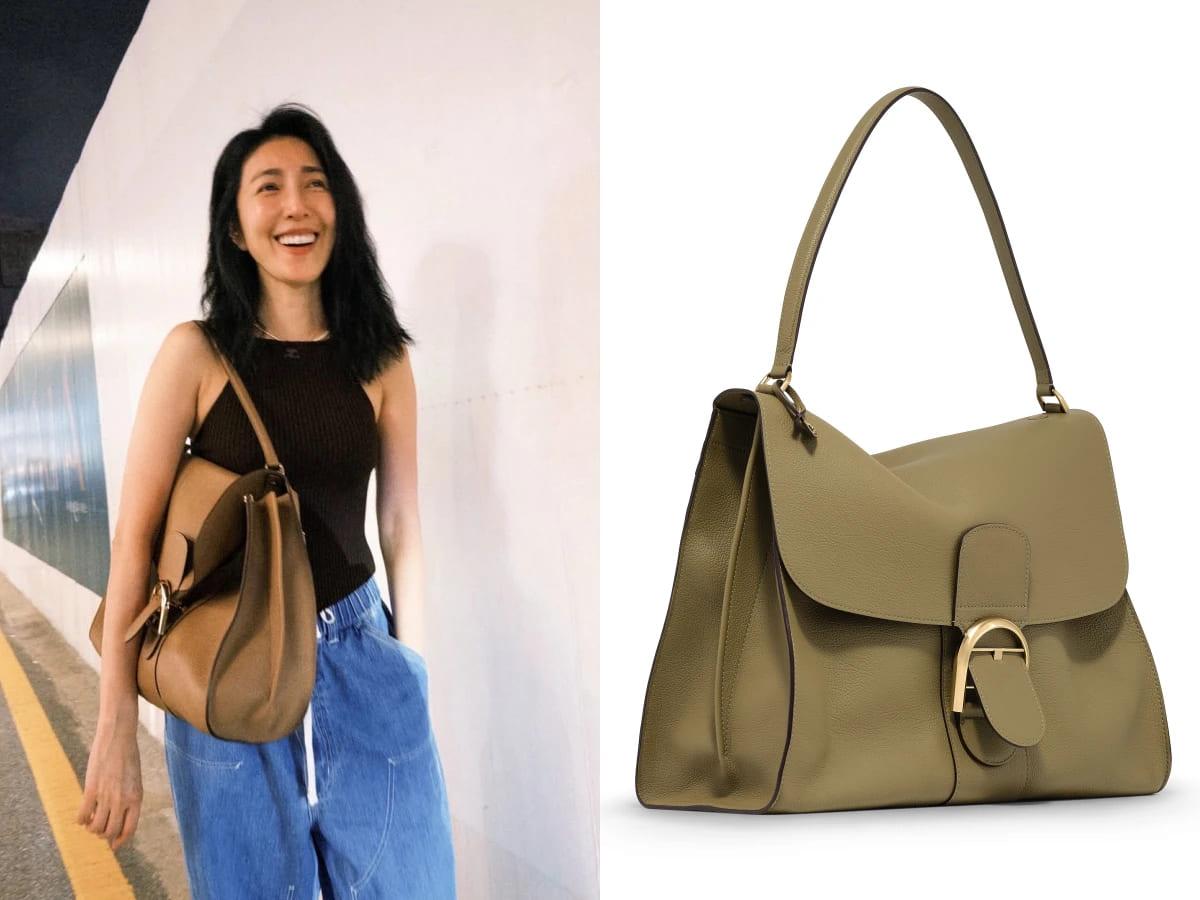 Delvaux Brillant系列以柔軟皮革與經典輪廓著稱。(圖/翻攝自IG@cheryllovel0ve、Delvaux)