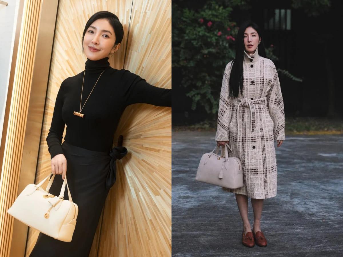 Loro Piana Needle 手提包。(圖/翻攝自IG@cheryllovel0ve)