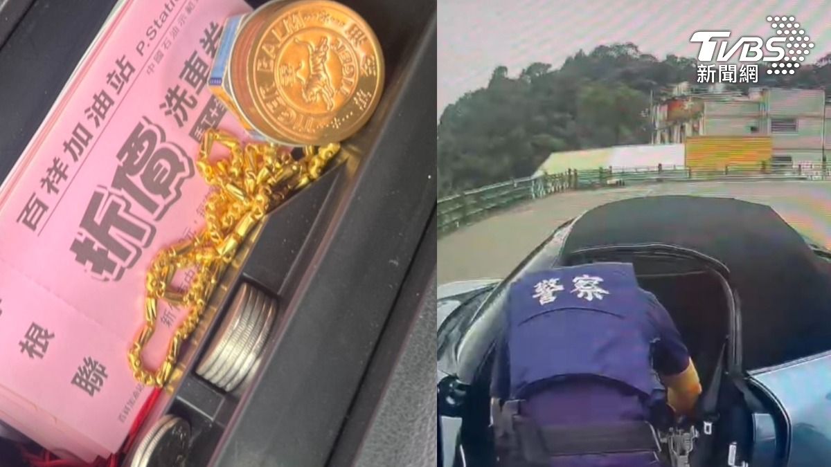 警方循線追補，1小時後抓到吳男。（圖／TVBS）