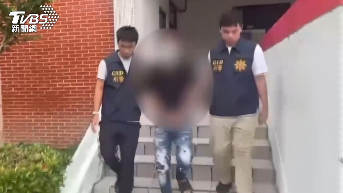 警方調查發現,林姓男子有強盜、毀損、槍砲、毒品等多項前科。(圖/TVBS)