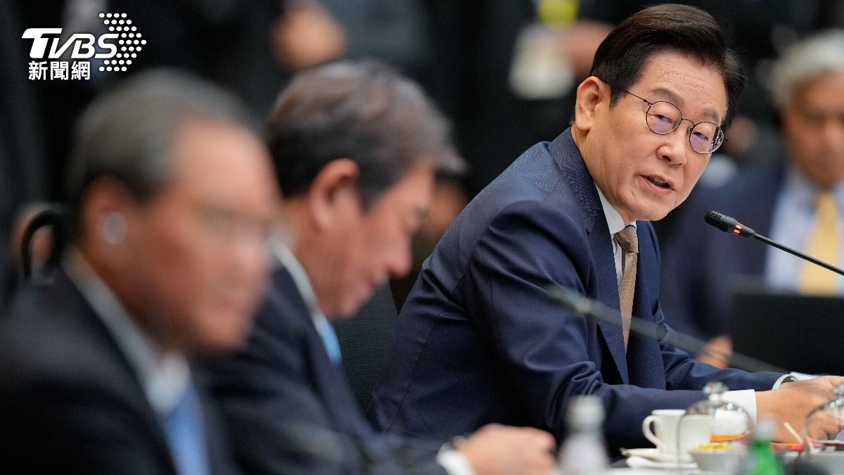 南韓慶洲主辦2025 APEC峰會，總統李在明藉機推廣韓國流行文化。（圖／達志影像美聯社）