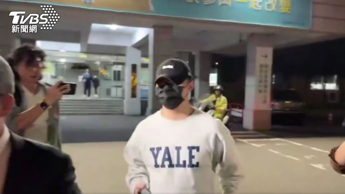 宏泰集團少東林子惟，捲入閃兵案，出庭認罪造假病歷。（圖／TVBS）