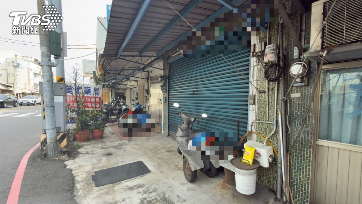 台南市安南區安和路一間銀樓遭搶。(圖/TVBS)