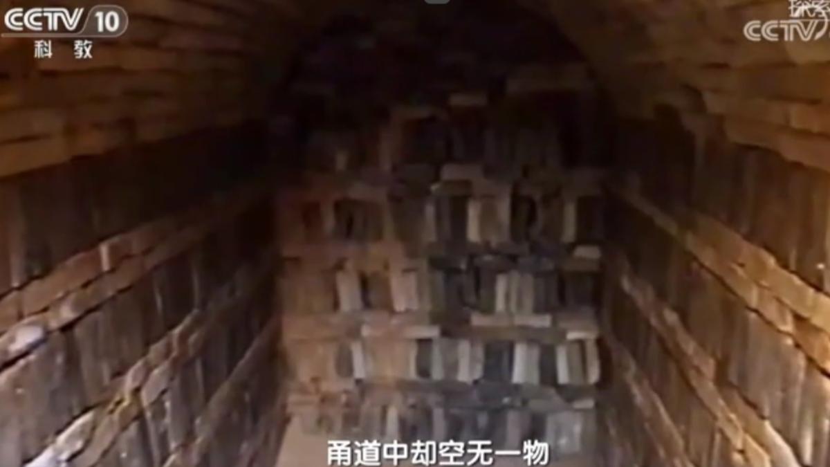 湖北曾發生一起特殊盜墓案,犯嫌透過盜墓小說獲取知識,成功盜墓。(圖/CCTV-10)