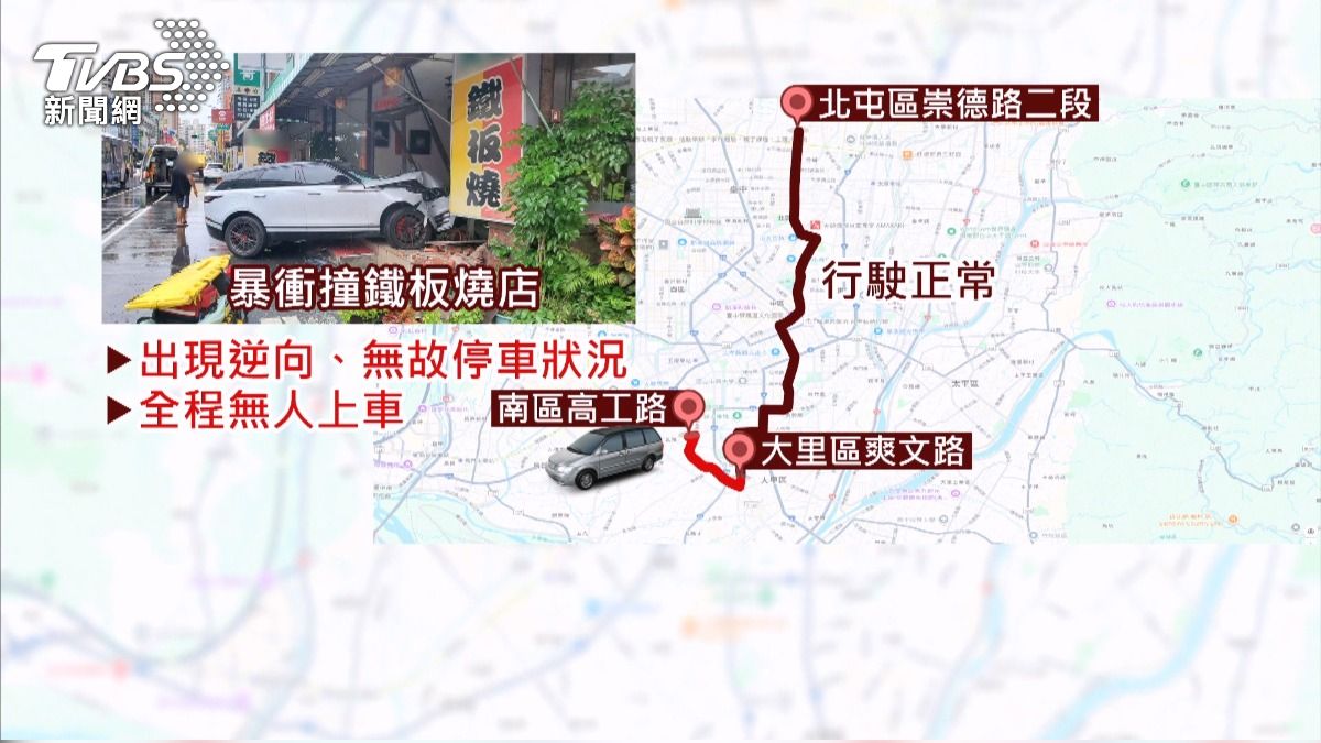  36歲男頸見20公分傷　開車撞鐵板燒店亡。(圖／TVBS) 