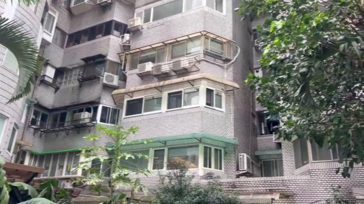 事發在北投一處社區。(圖/TVBS)