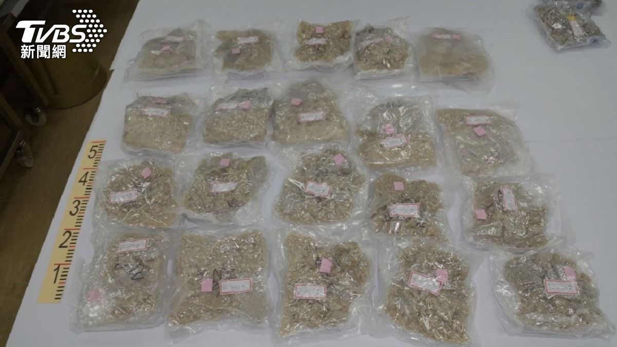 警方查獲80公斤MDMA。（圖／TVBS）