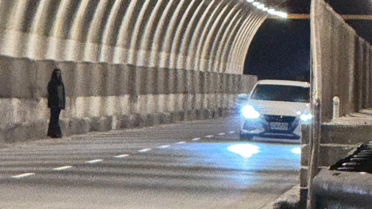 幽靈纏身?基隆中山隧道「黑影」嚇壞民眾 攝影記者拍片下場曝