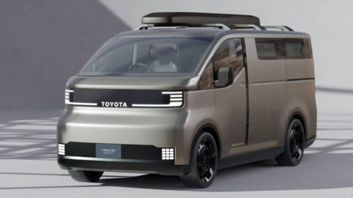 2025日本移動展中，Toyota秀出未來商用車的新面貌。（圖／Toyota）
