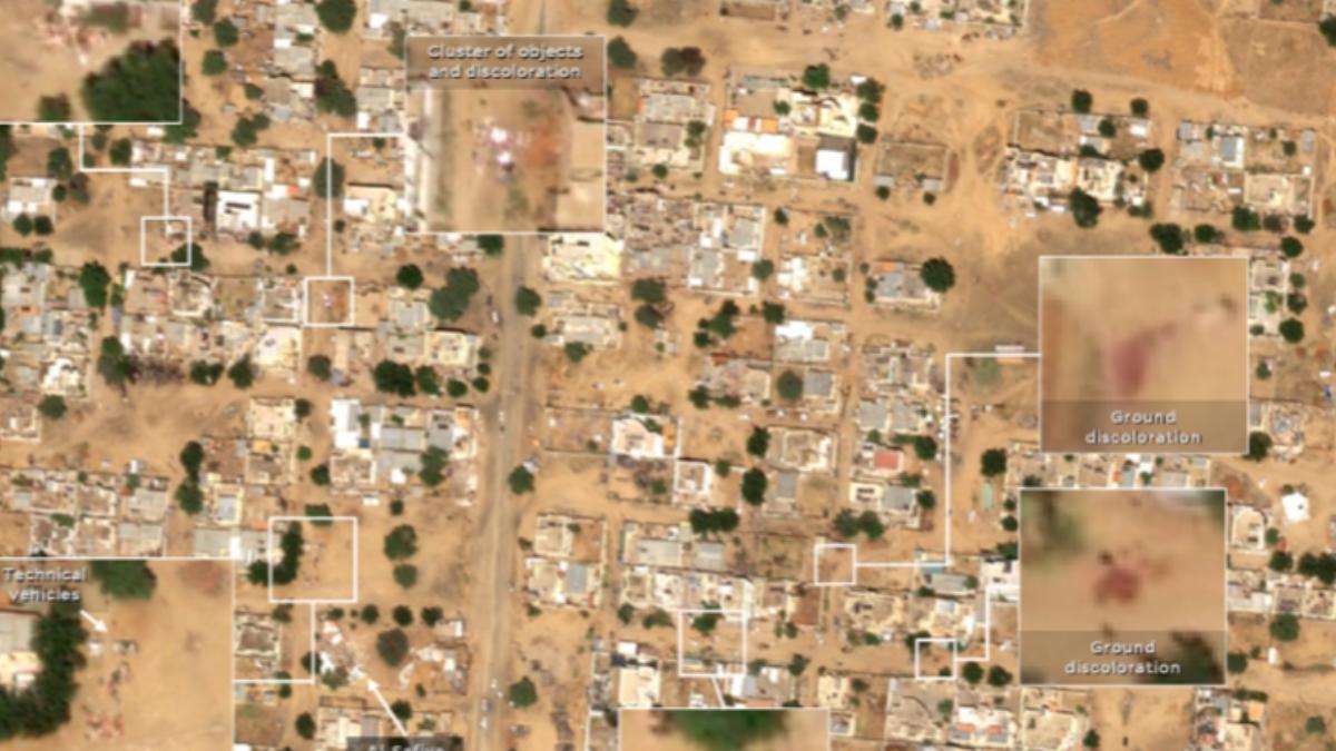 蘇丹疑爆大屠殺!傳3天2千人亡 衛星畫面揭「土地染紅」