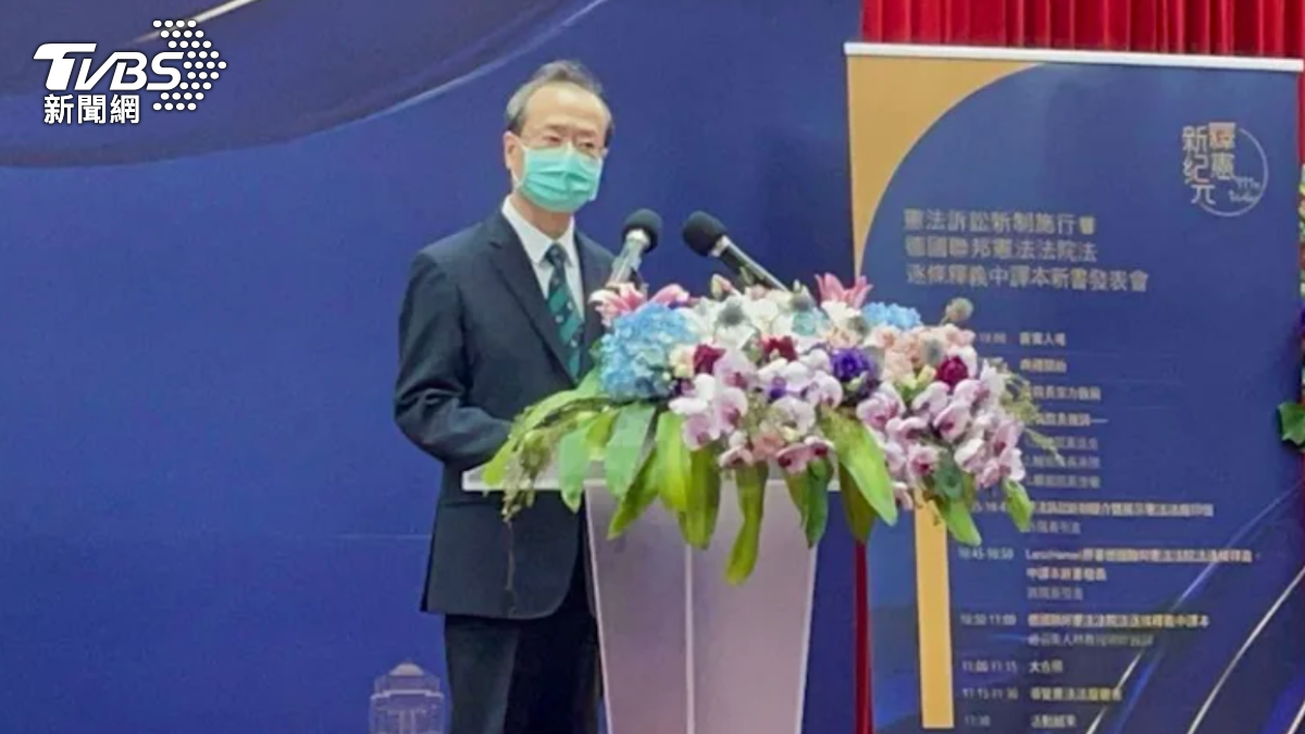 時任司法院長許宗力。(圖/TVBS資料畫面)