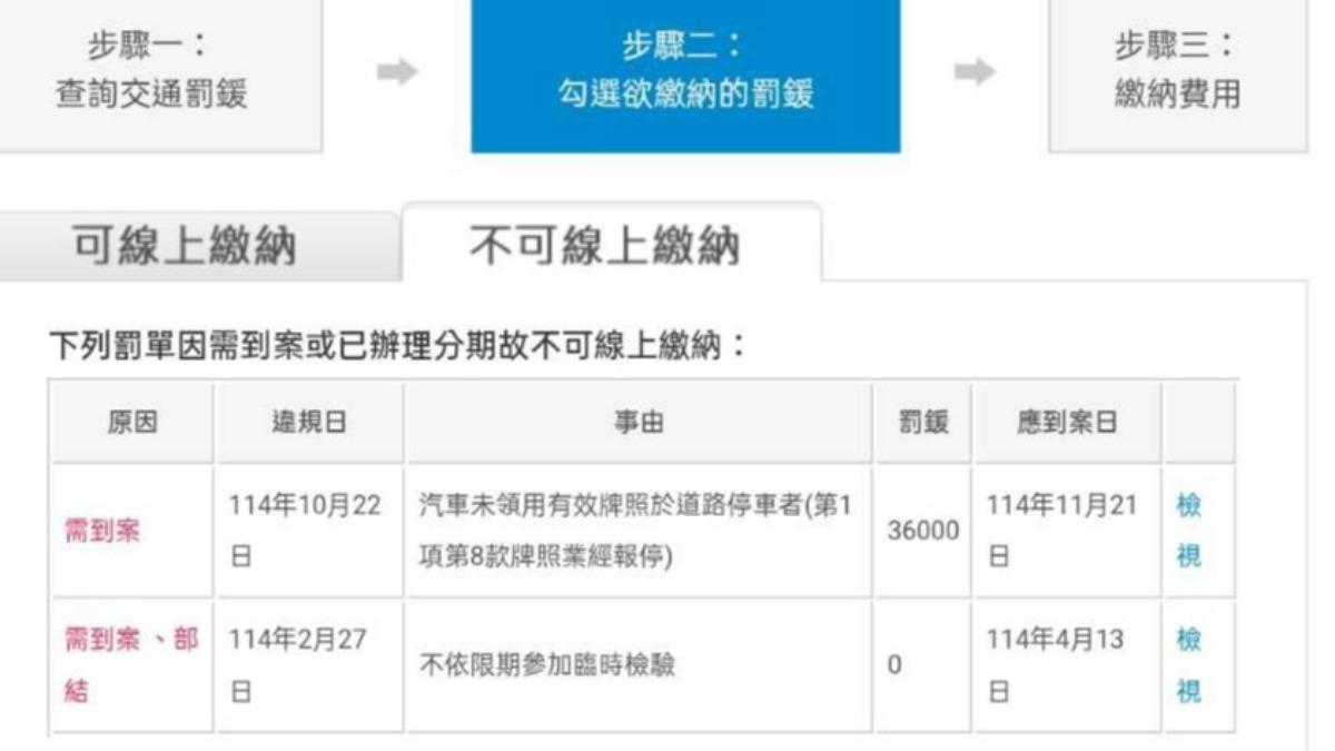 車主機車送修卻挨罰3萬6千元。(圖/民眾提供)