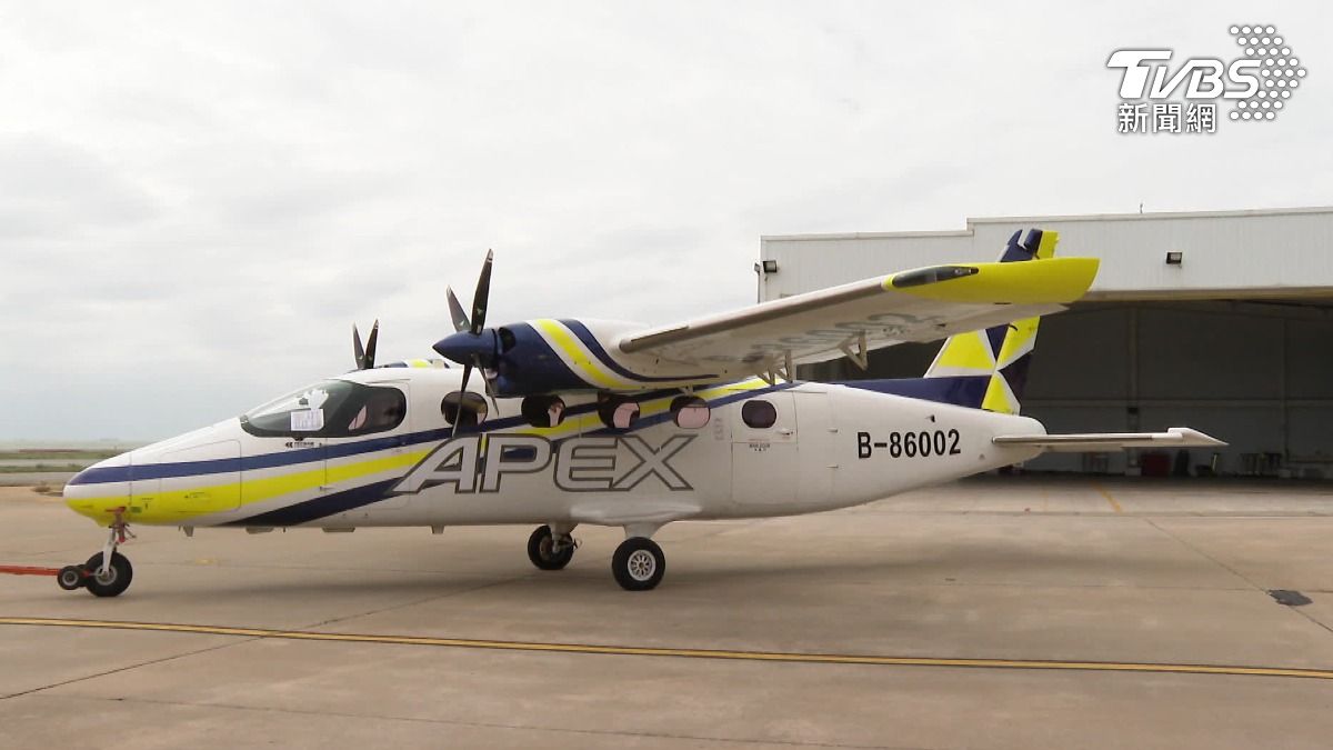 Tecnam P2012型航空器。(圖/TVBS)