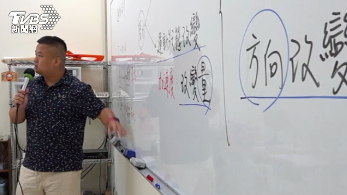 竹北學生補習成日常。(圖/TVBS)