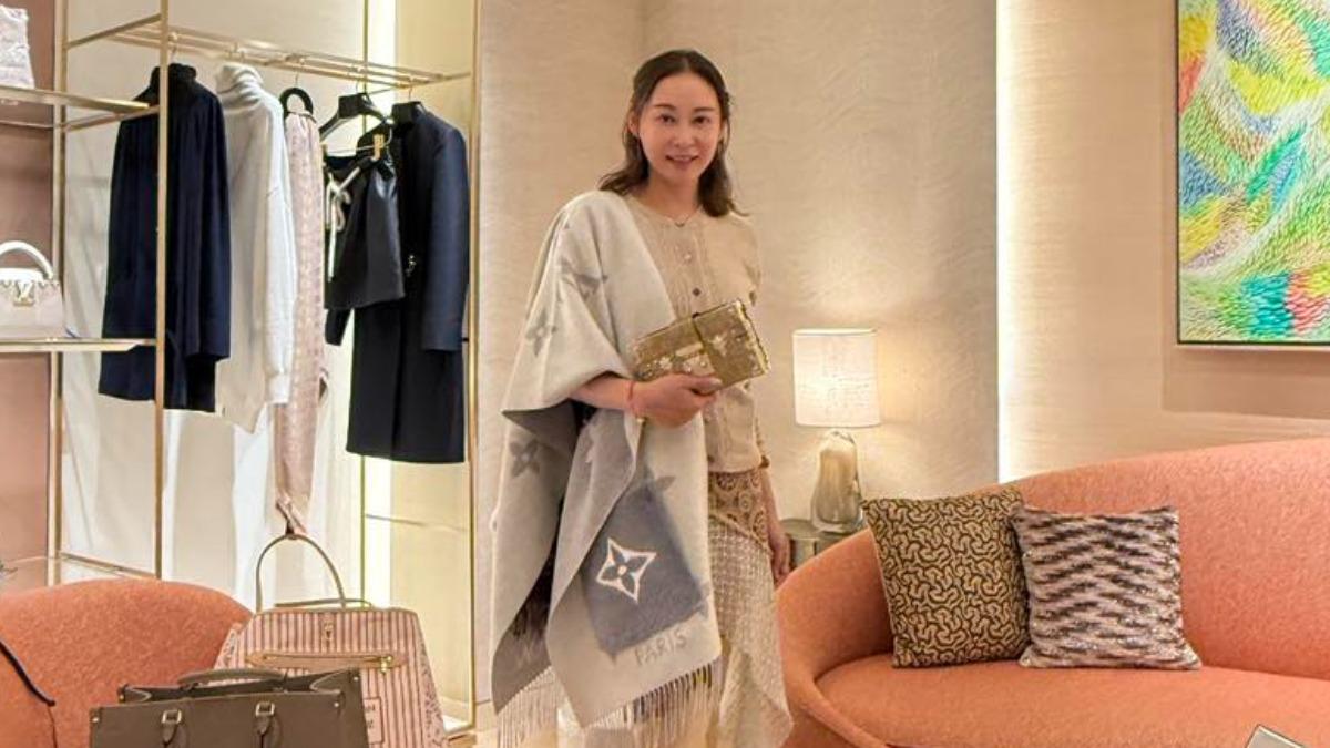 楊卓娜與富商未婚生女！靠自己狂掃LV　自曝愛這款｢4位數包」