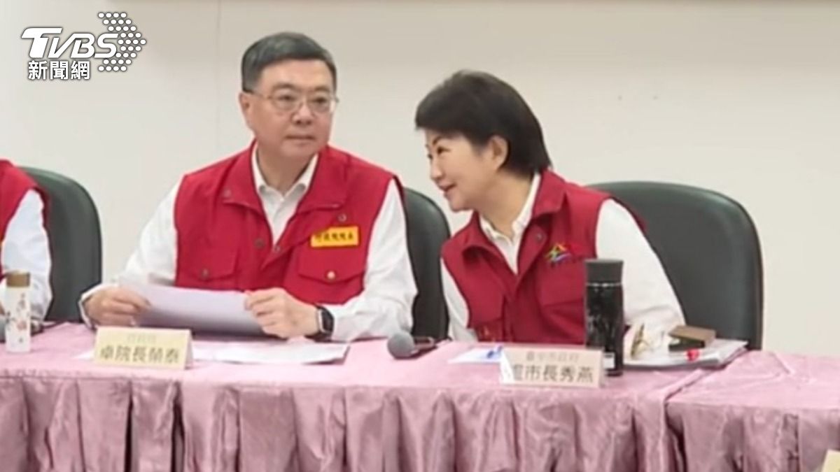 行政院長卓榮泰點名台中有重大缺失。（圖／TVBS）