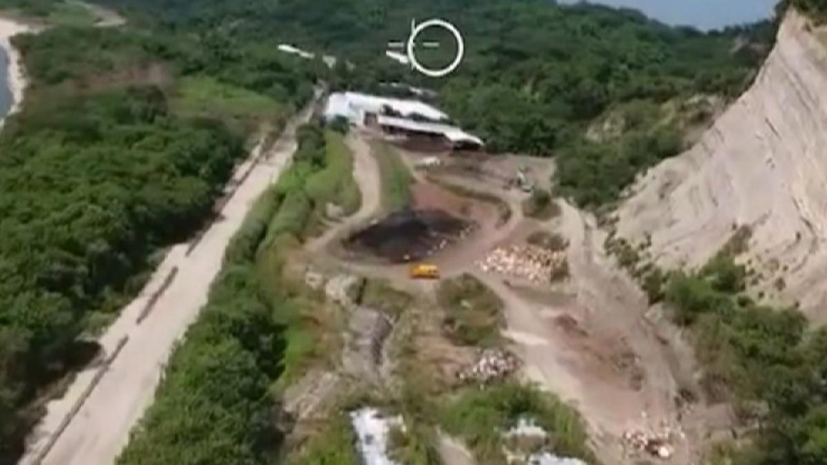 台中廚餘掩埋場僅距取水口3公里 「278噸垃圾湖」民憂水源遭污染。(圖/時代力量台中黨部鄒明諺團隊)