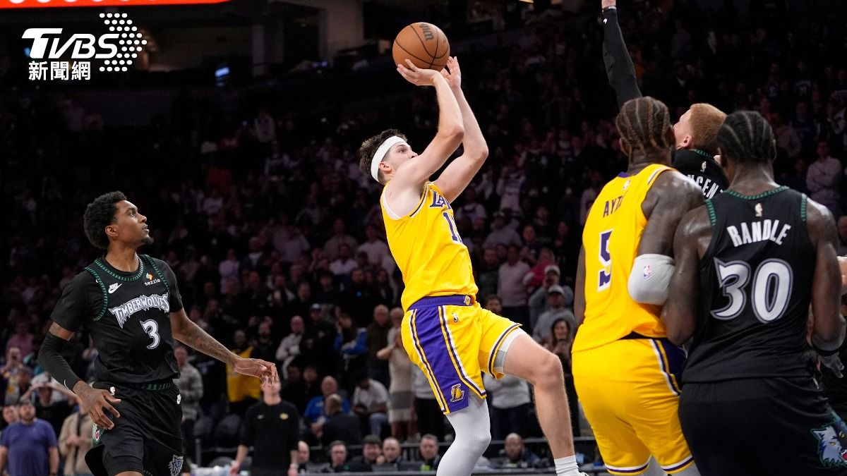 NBA/湖人新救世主!「鄉村曼巴」狂轟28+16 1.1秒絕殺灰狼