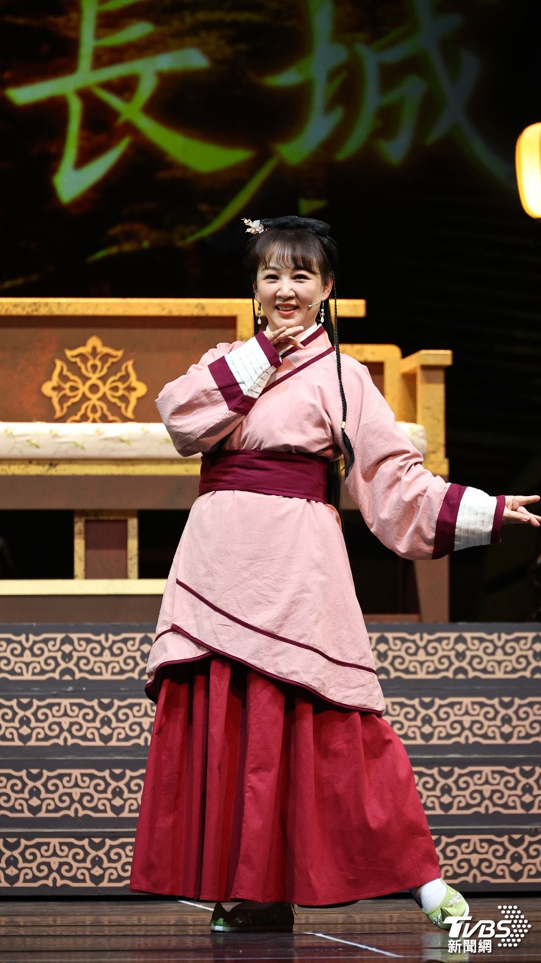 郁方和坣娜有些交集。(圖/張哲鳴攝)