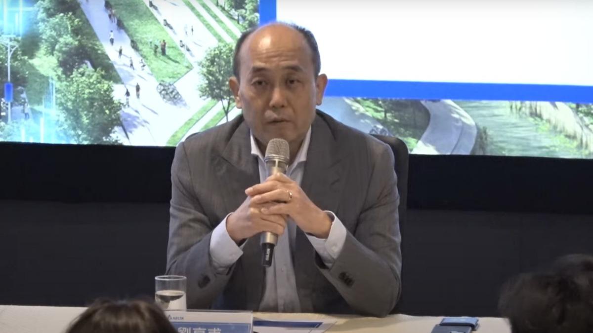 台達電投資部副總劉亮甫。(圖/台達電)